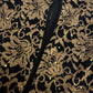 Size Large NWT black and gold Candalite brand cocktail dress