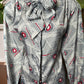 Alfred Dunner vintage blouse with bow size 14