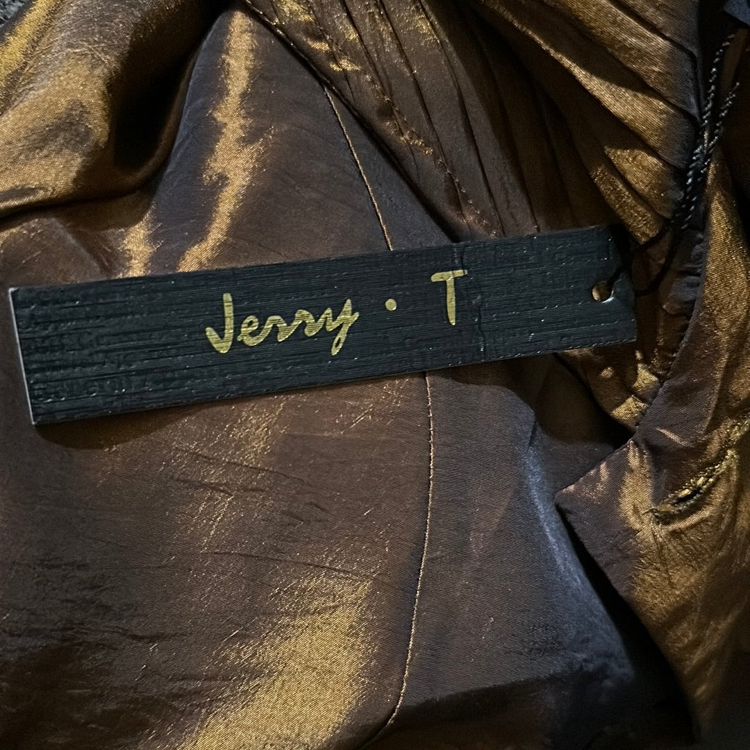 NWT Size XXL Jerry T bronze jacket with belt