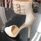 Size 7 ivory heels