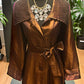 NWT Size XXL Jerry T bronze jacket with belt