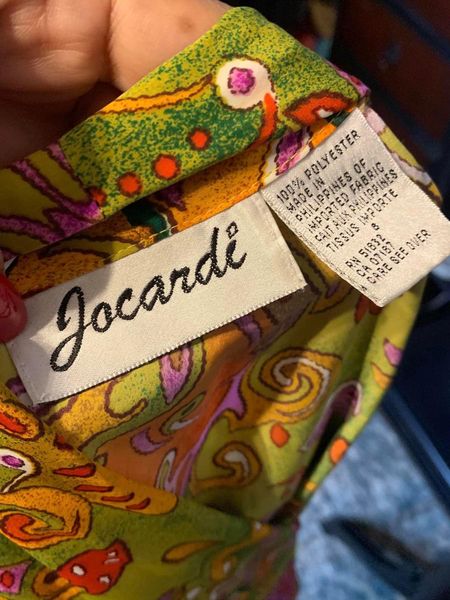 Size 8 Jocardi Vintage Blouse