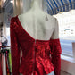 Size medium red sequined top