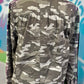 Size M Women's Jolt Camo Utility Jacket with Hood