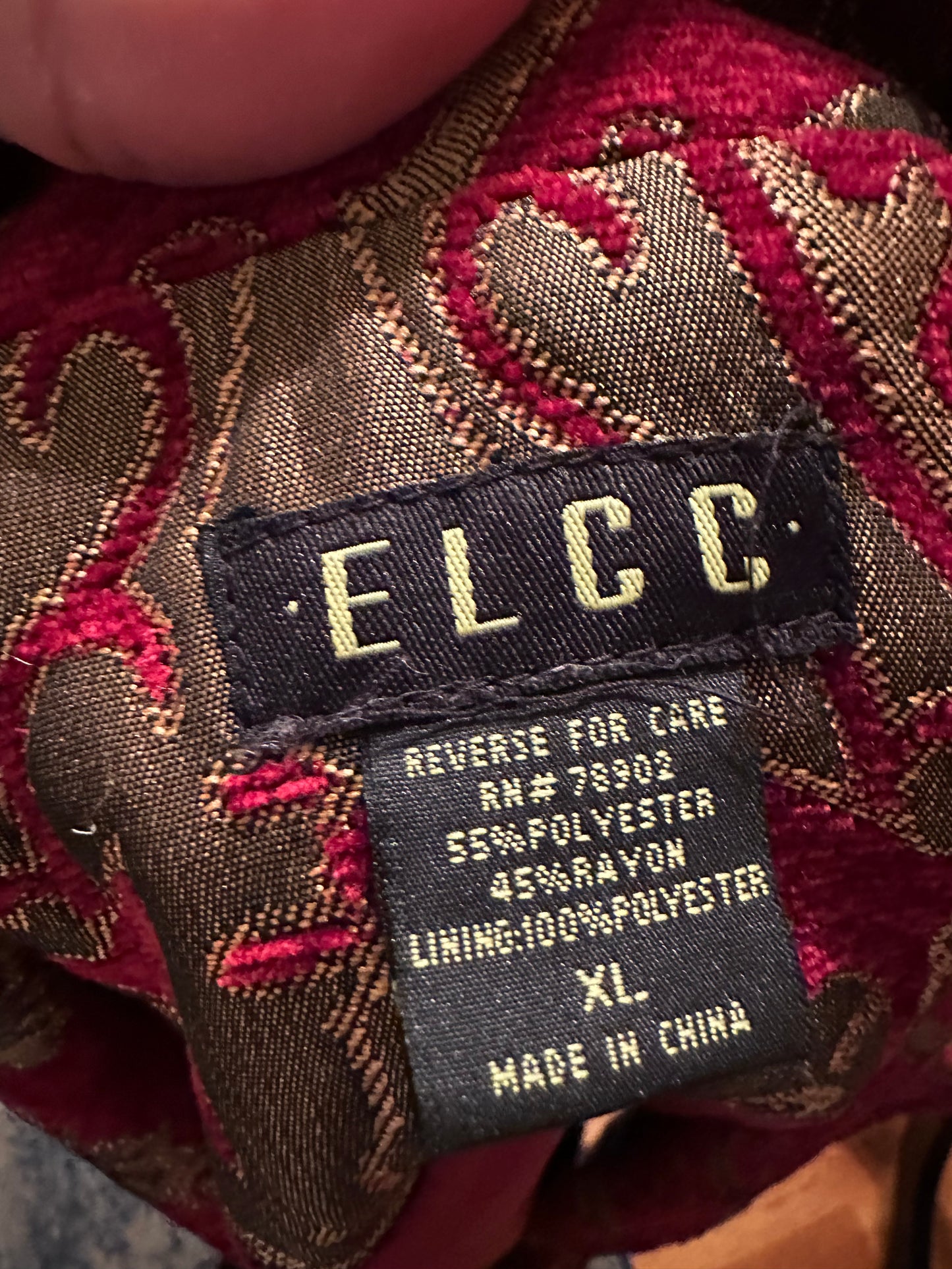 Size XL vintage ELCC nice weight blazer