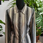 Size XL East 5th striped blouse