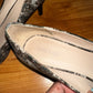 Size 11 Nine West snakeskin heels