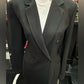 Jones Wear women’s sz 12 black double breasted blazer