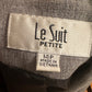 Size 14P Le Suit Petite gray blazer