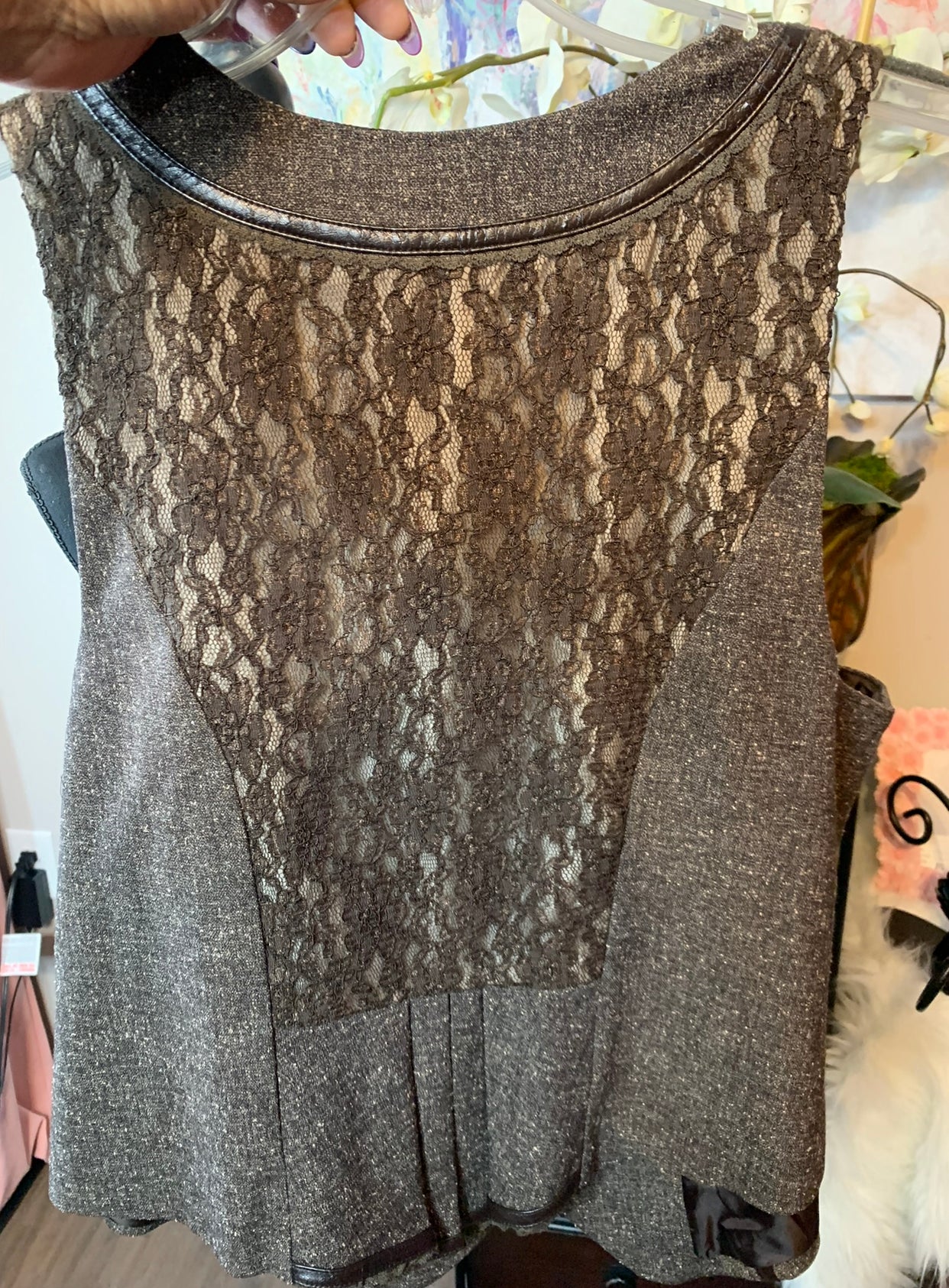 Size 20 Lane Bryant vest NWT