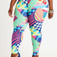 Size 22/24 NWT Ashley Stewart colorful leggings