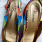 Size 9M  EY Boutique colorful heels