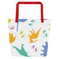 Dinasour All-Over Print Large Tote Bag