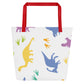 Dinasour All-Over Print Large Tote Bag