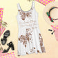 Butterfly NEW Skater Dress-white