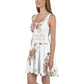 Butterfly NEW Skater Dress-white