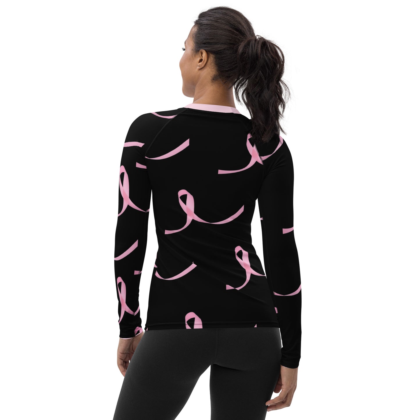 Breast Cancer Awareness.- Women's Rash Guard