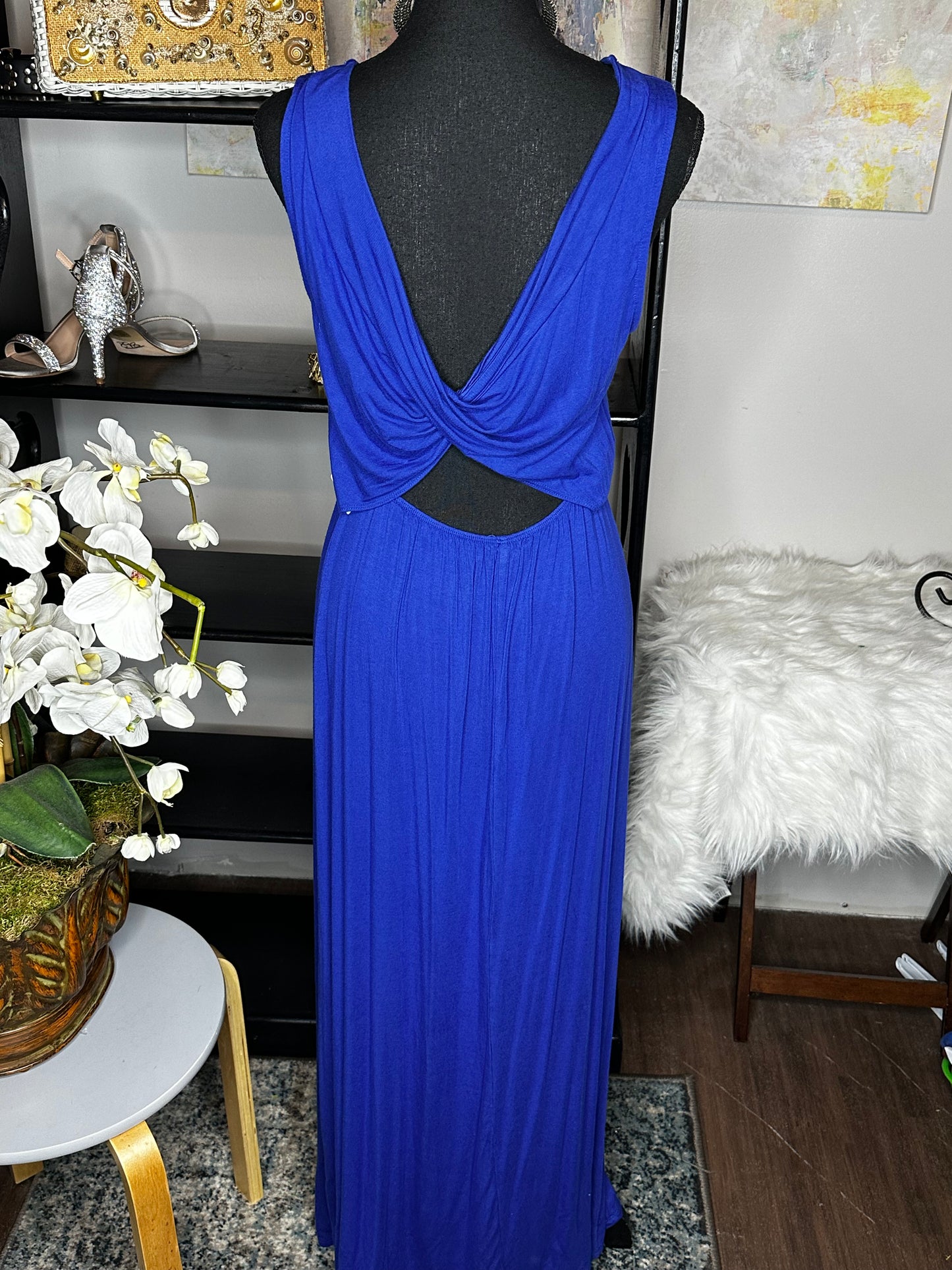 Size M Rolla Coster blue maxi dress