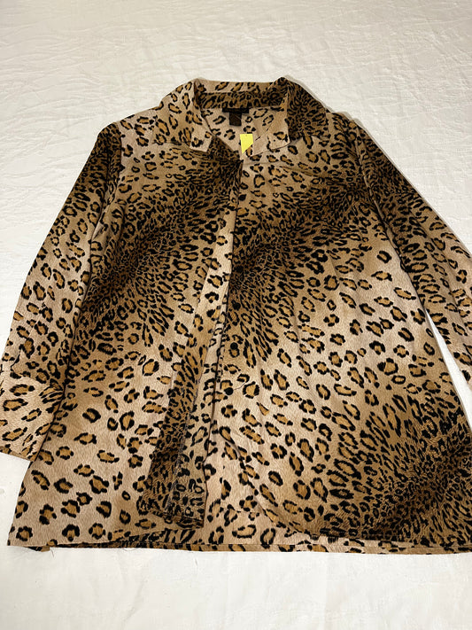 Size 24W Ashley Stewart animal print blouse