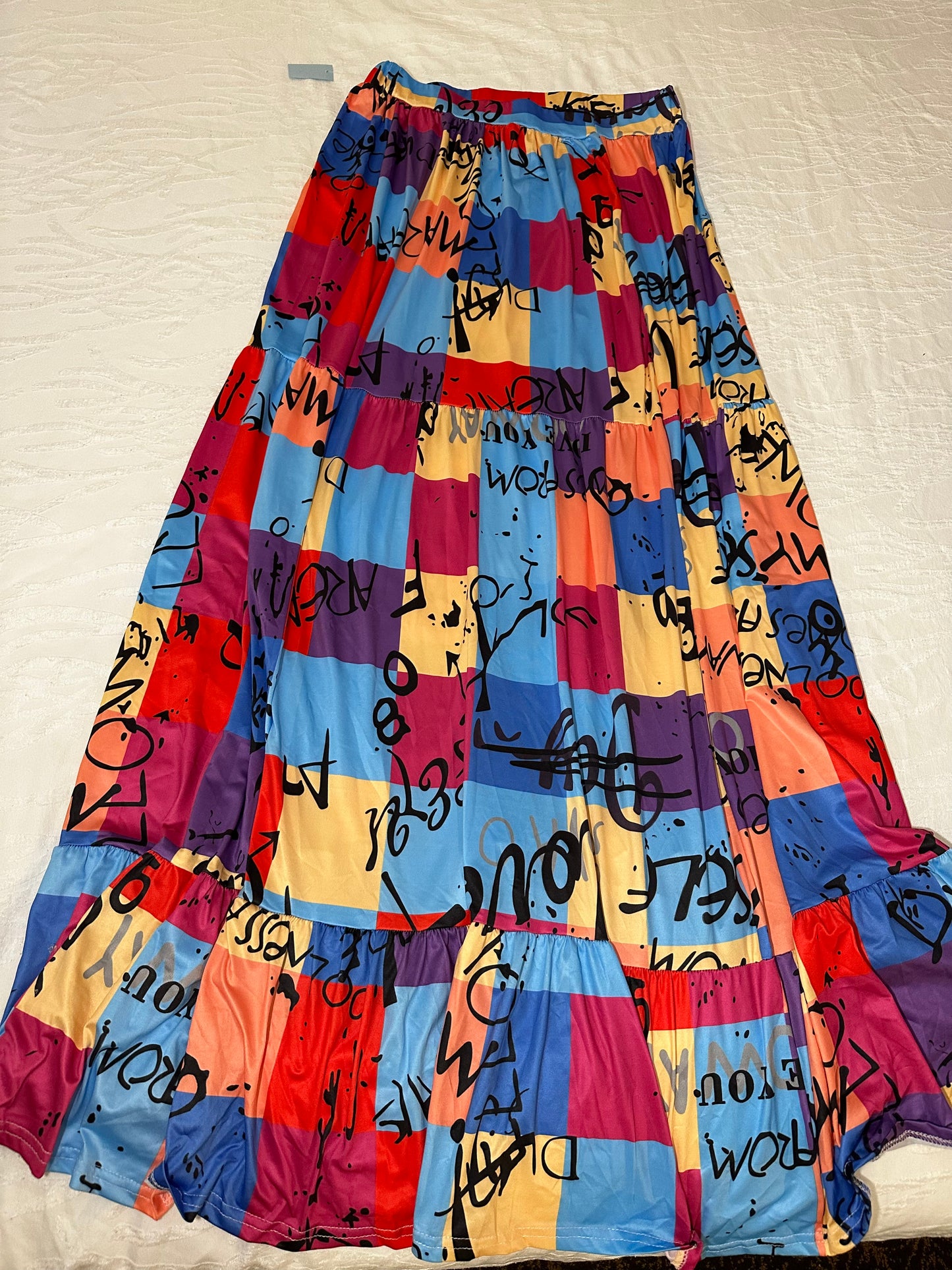 Size Medium L'Atiste by Amy boho maxi skirt