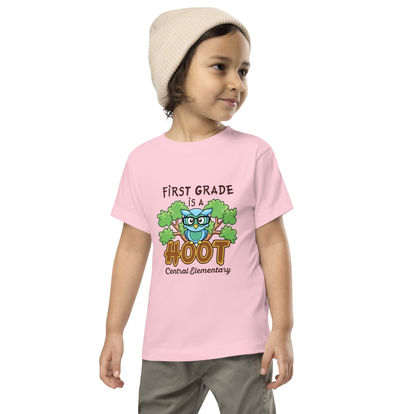 First Grade is a Hoot NEW Toddler Short Sleeve Tee