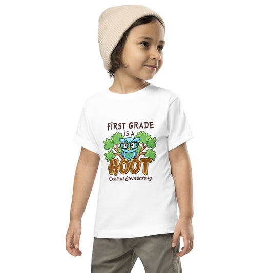 First Grade is a Hoot NEW Toddler Short Sleeve Tee