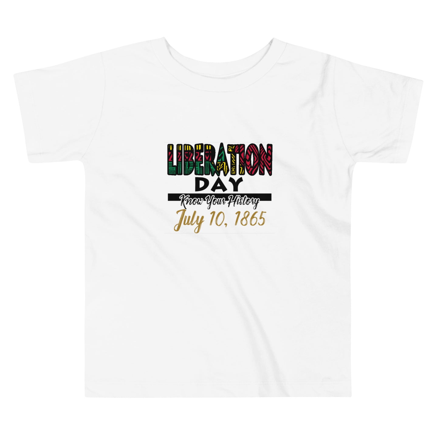 Liberation Day Toddler Short Sleeve Tee