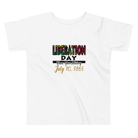 Liberation Day Toddler Short Sleeve Tee