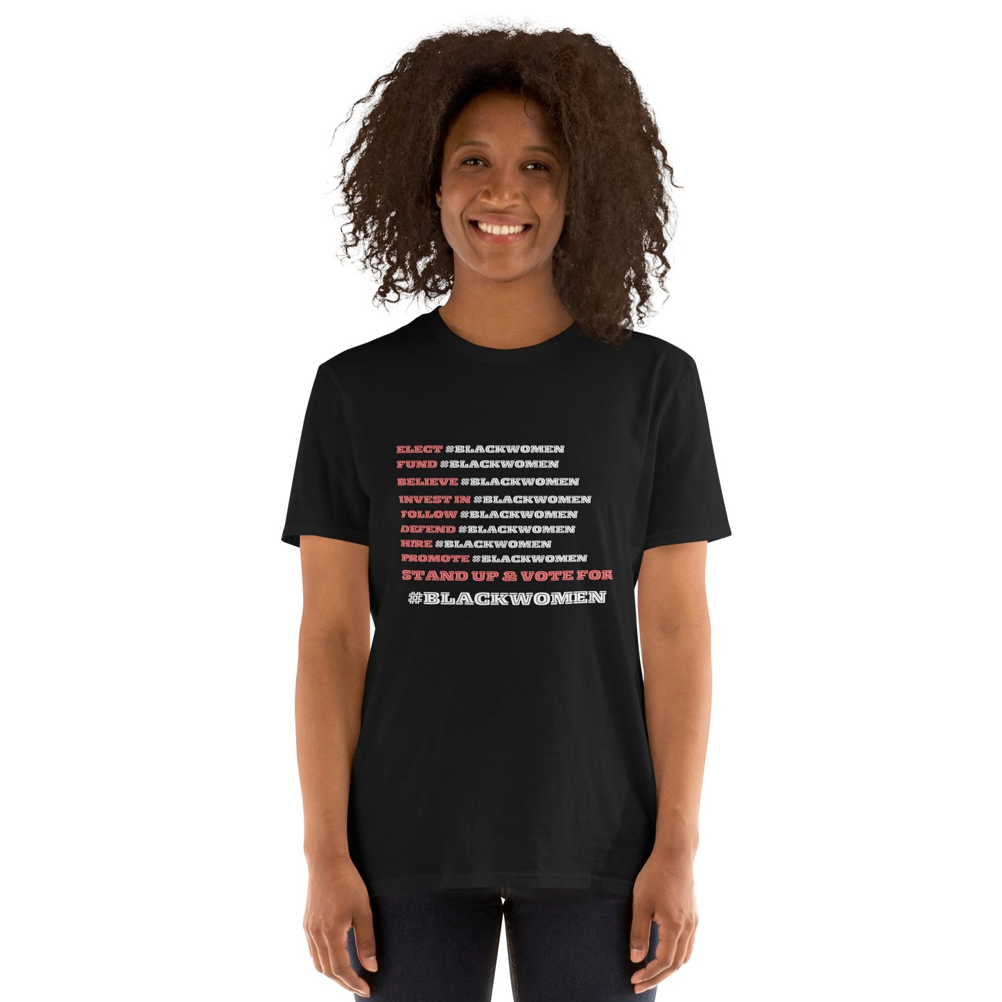 #BLACKWOMEN Short-Sleeve Unisex T-Shirt