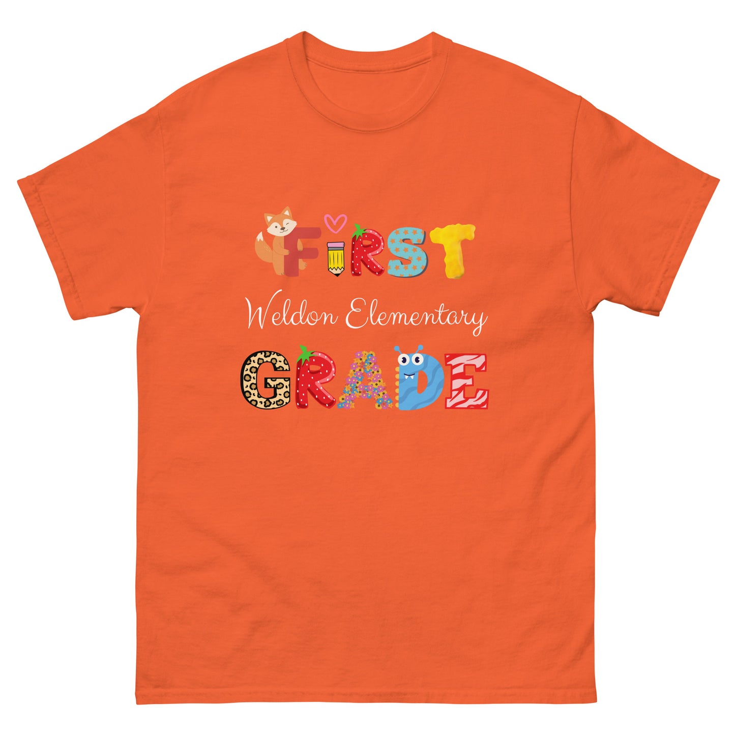 WEGA First Grade Shirt Unisex classic tee