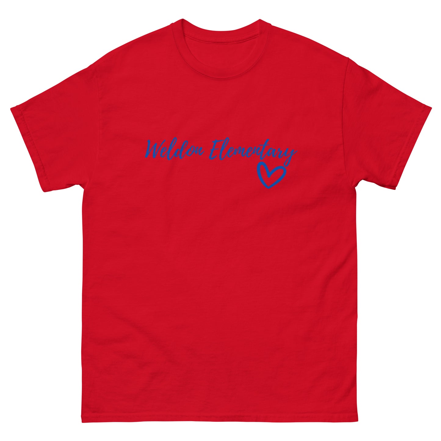 WEGA with single heart Unisex classic tee