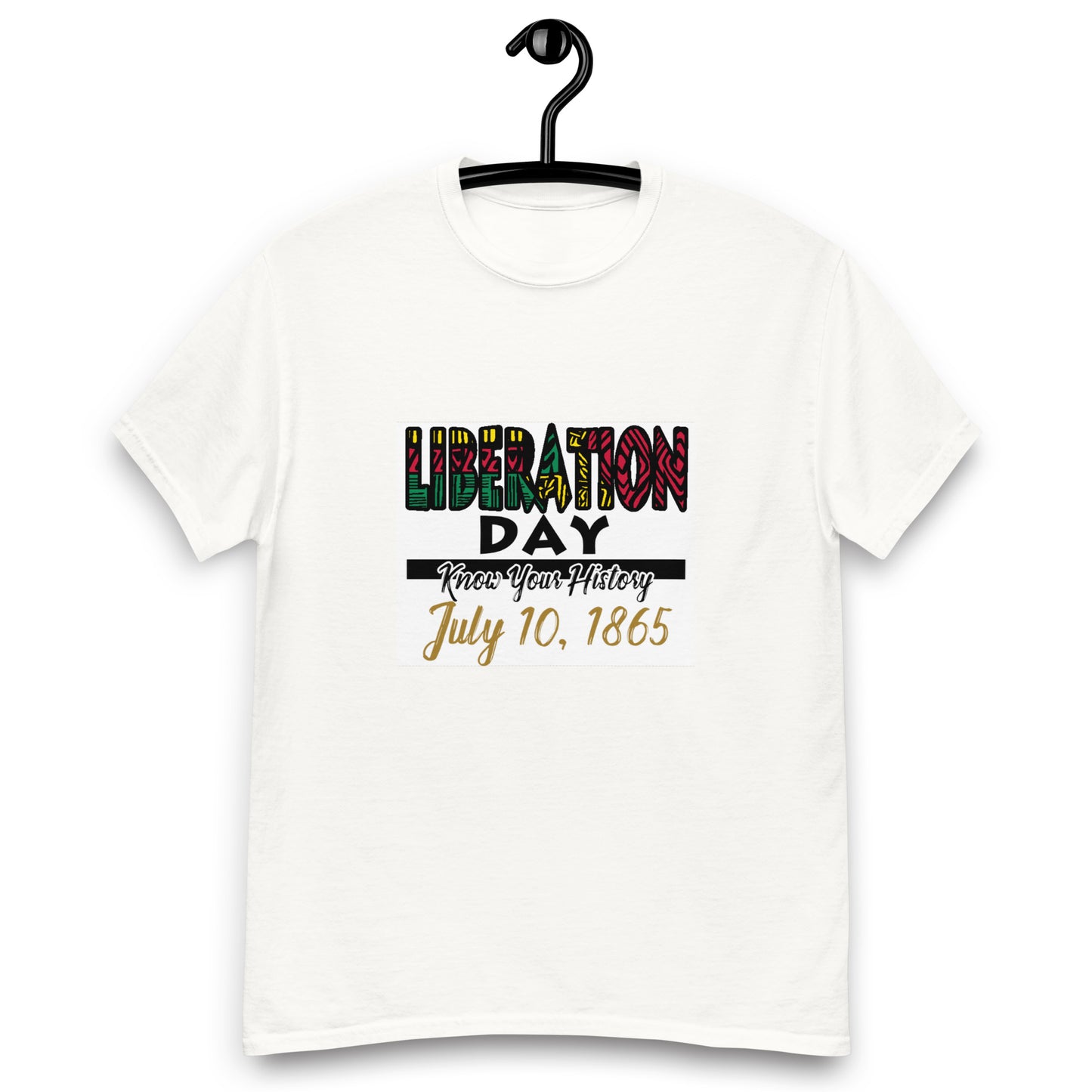 Size Small to 5XL Unisex Liberation Day classic tee