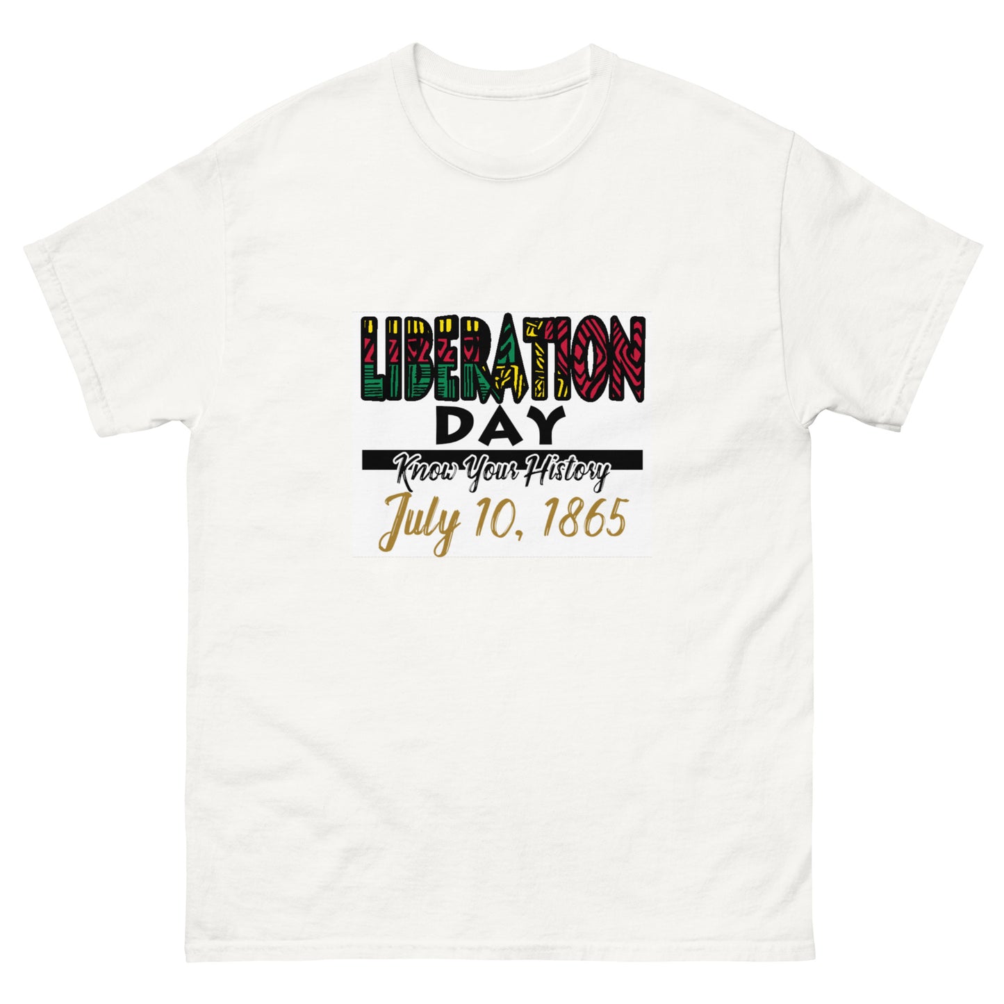 S to 5X Liberation Day Unisex classic tee