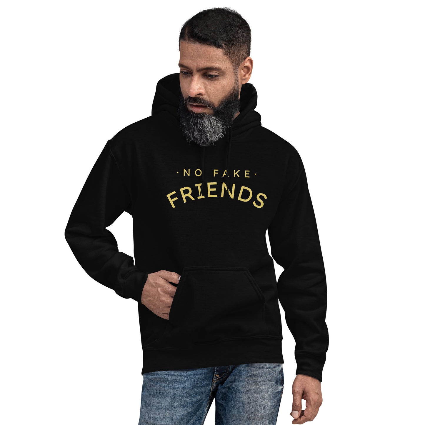 'NO FAKE FRIENDS' Unisex Hoodie