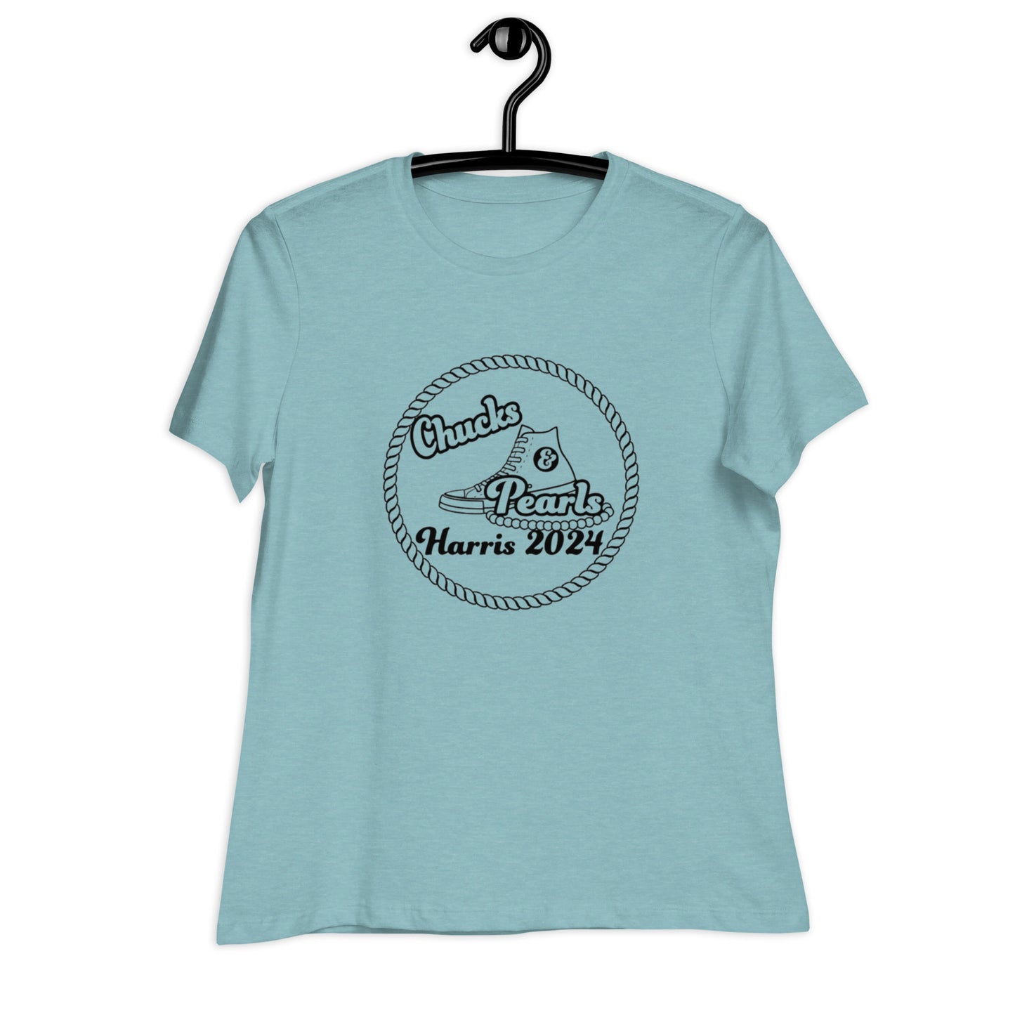 Chucks and Pearls Women's Relaxed T-Shirt