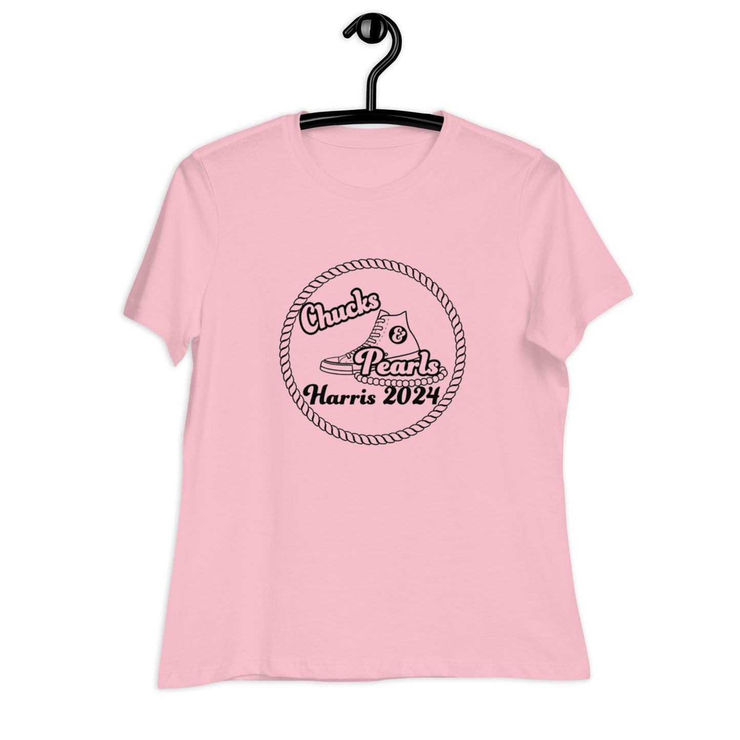 Chucks and Pearls Women's Relaxed T-Shirt