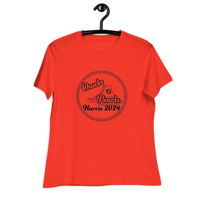 Chucks and Pearls Women's Relaxed T-Shirt