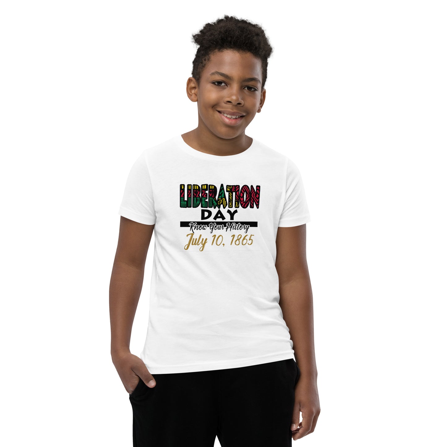 Liberation Day Youth Short Sleeve T-Shirt