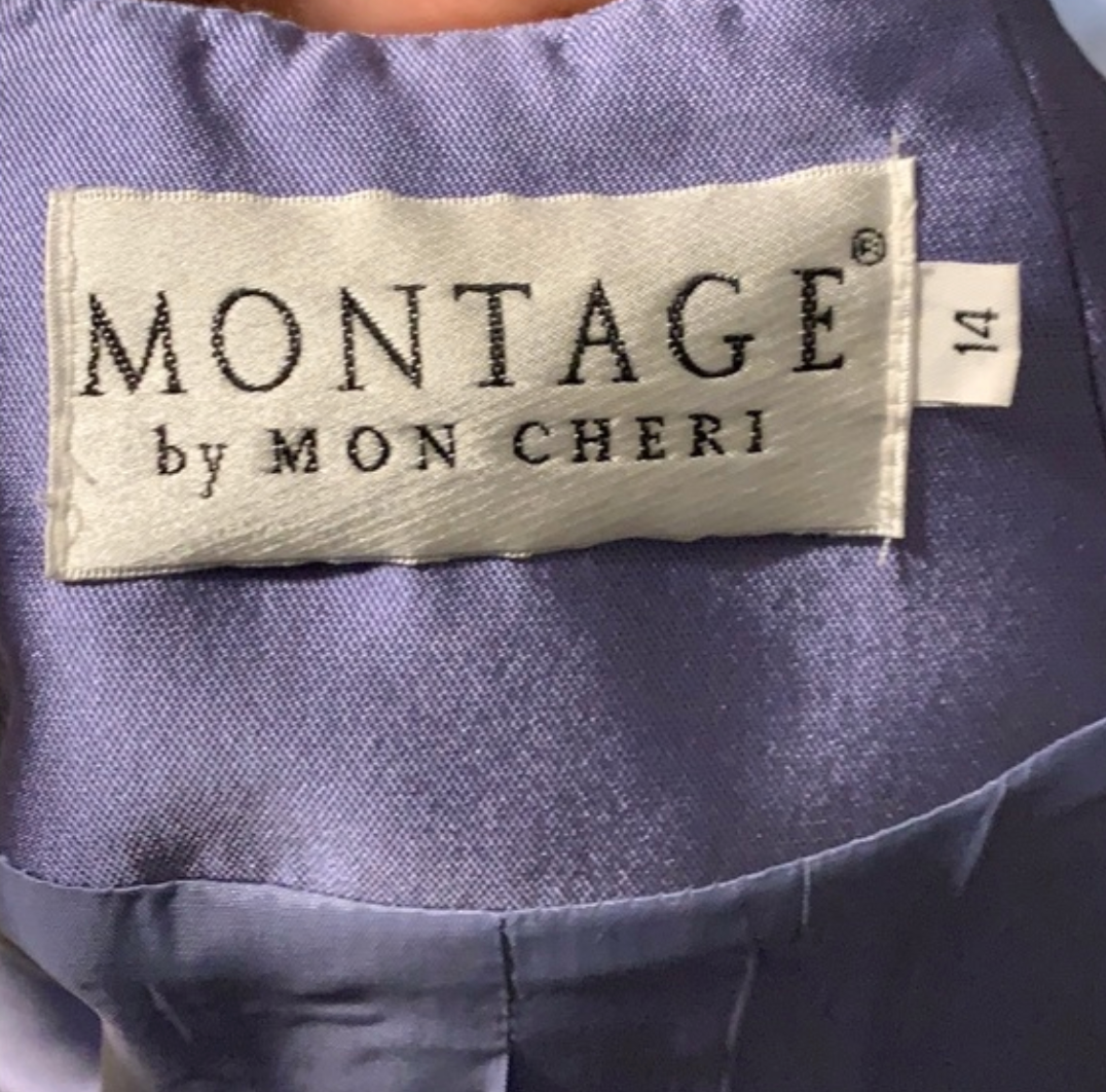 Montage by Mon Chero mother of the bride dress - Purple