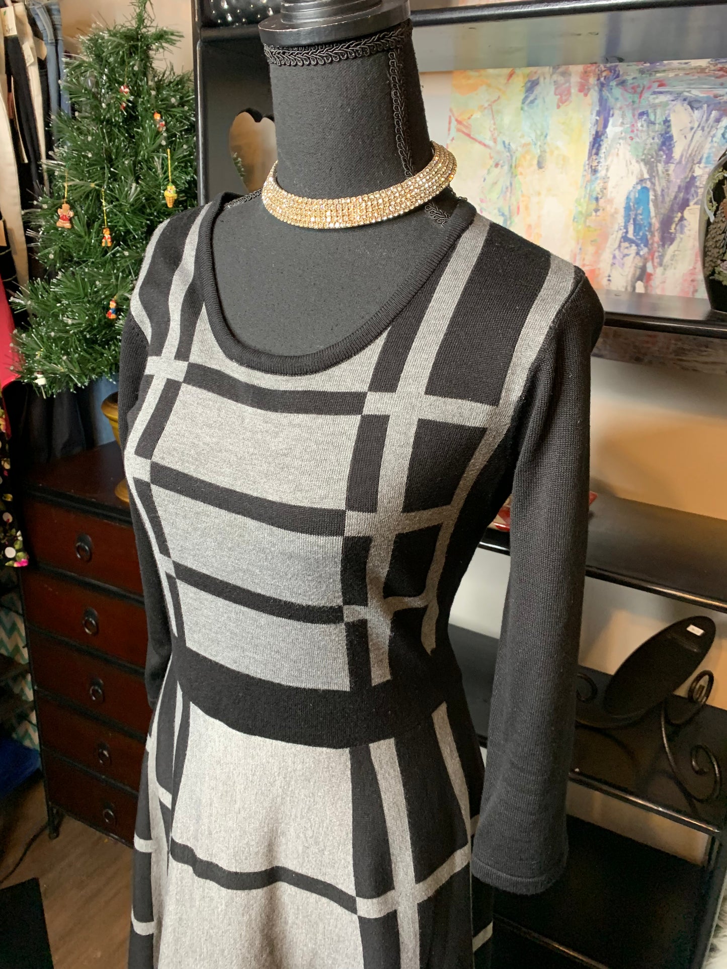 Size Medium Liz Claiborne sweater dress