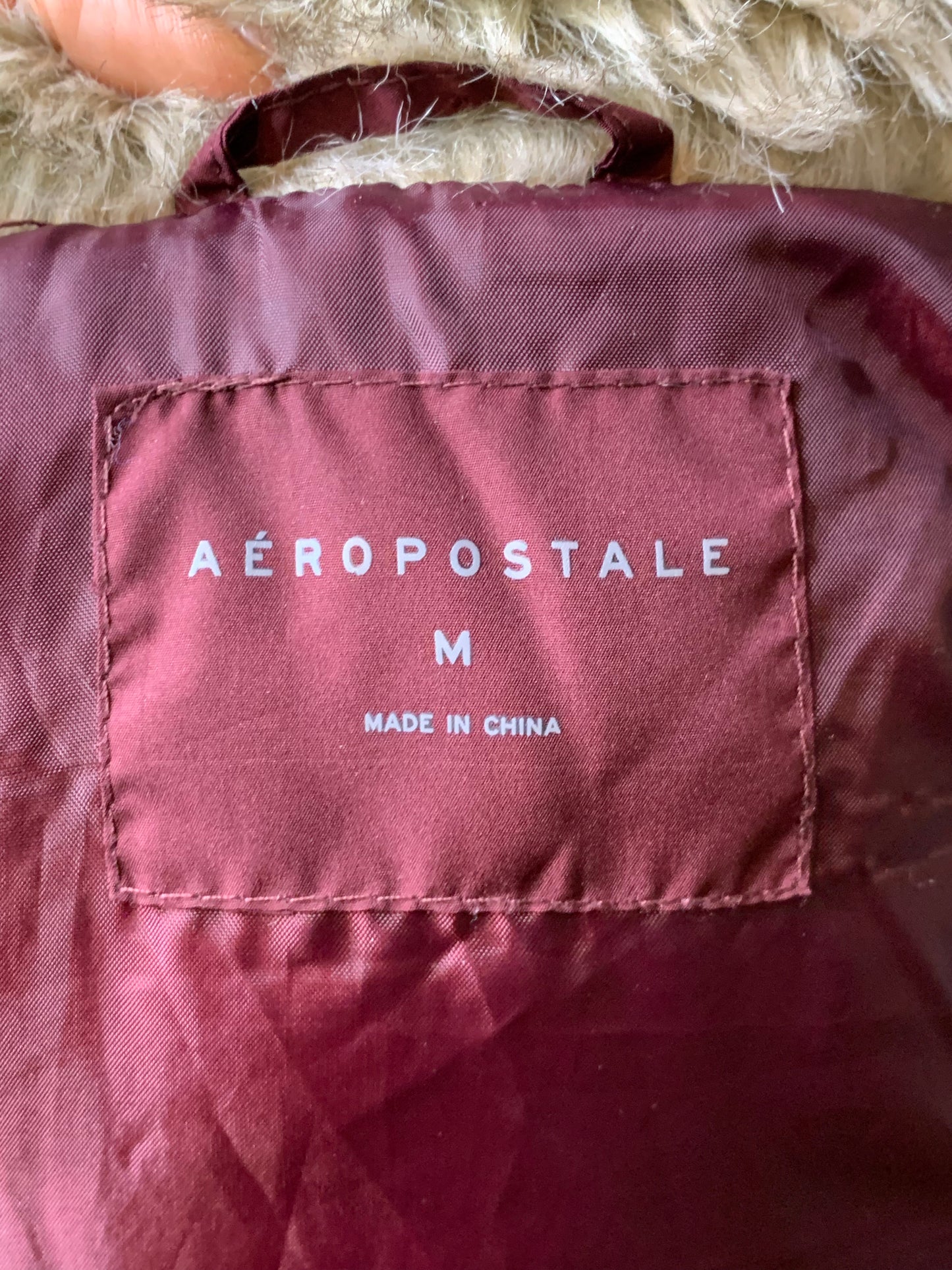 Size Medium Aeropostale puffer jacket