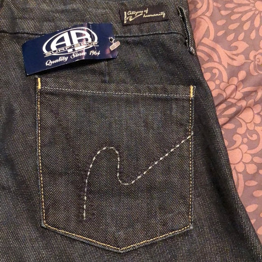 Size 26 waist 34 inseam Soft wideileg Citizens of Humanity jeans - blue