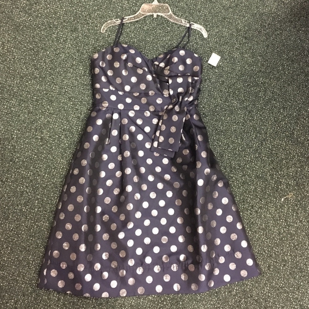 Size 6 blue and silver dress