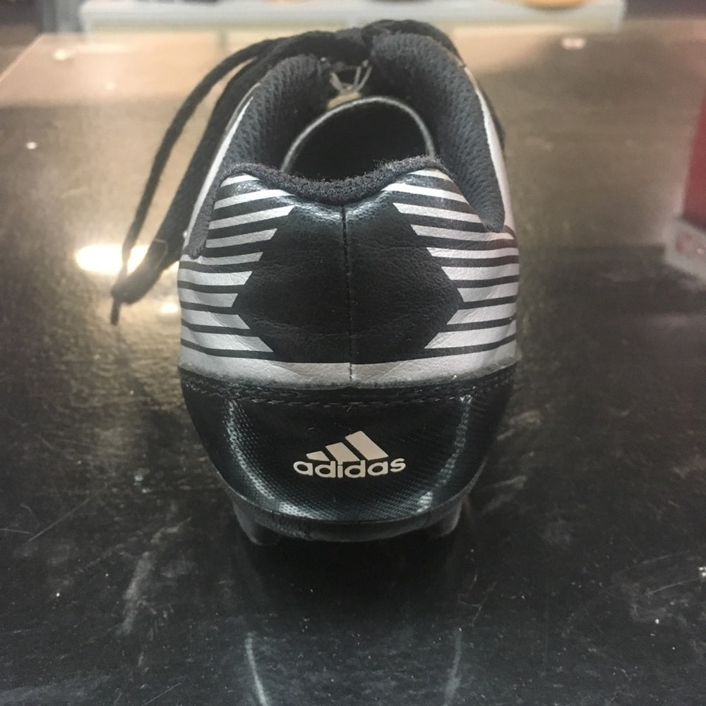 Black and white Adidas size 2y cleats