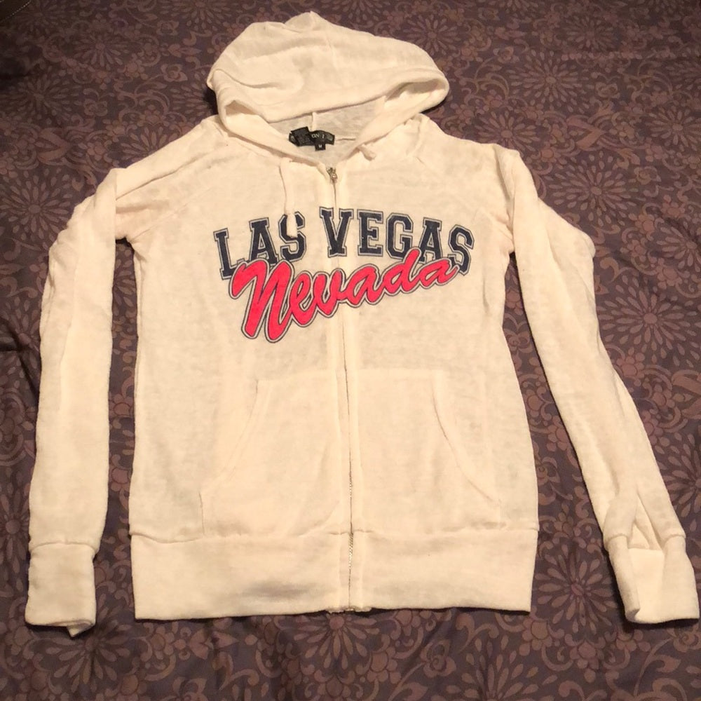 Size medium Las Vegas think hoodie