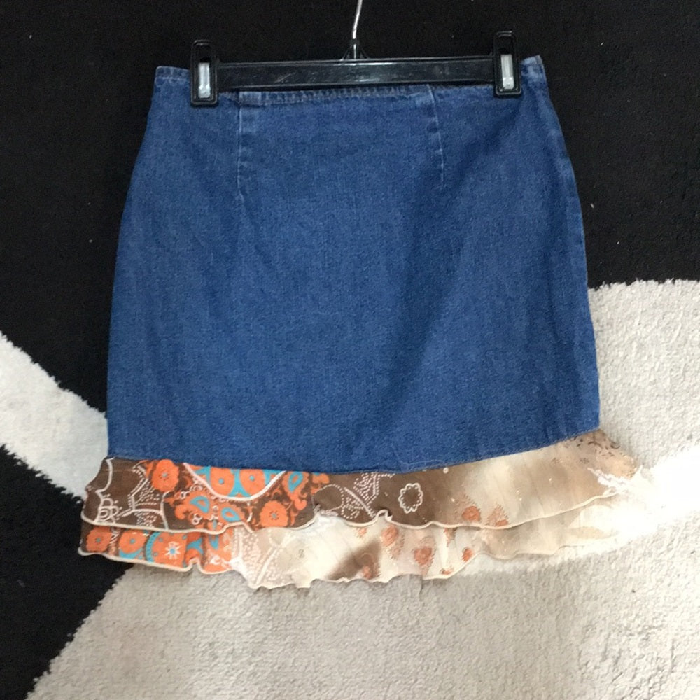 Size 8 kids blue jean skirt