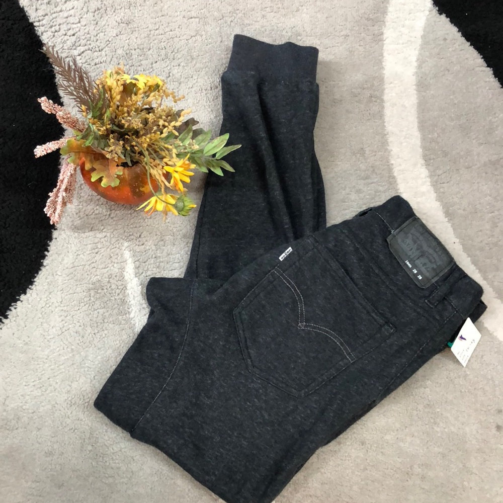 Size 16Reg 28x28 Levi’s joggers.  Charcoal gray