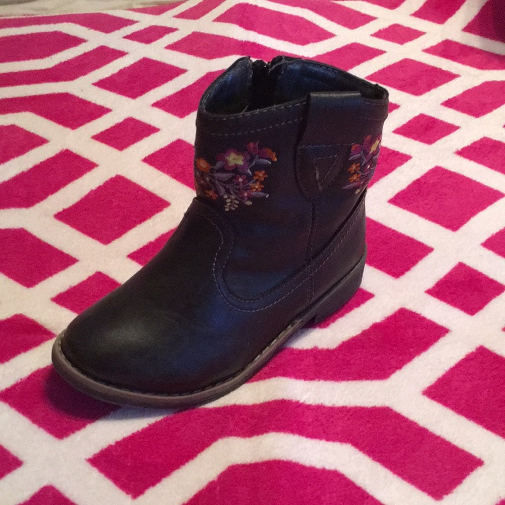 Jelly Beans boots size 6 with flowers