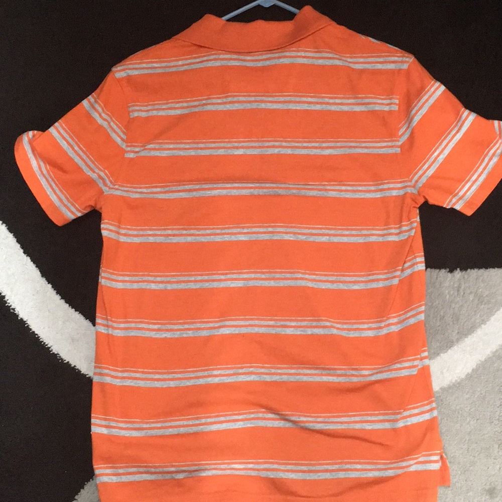 St John’s Bay Orange and Gray small Men’s shirt