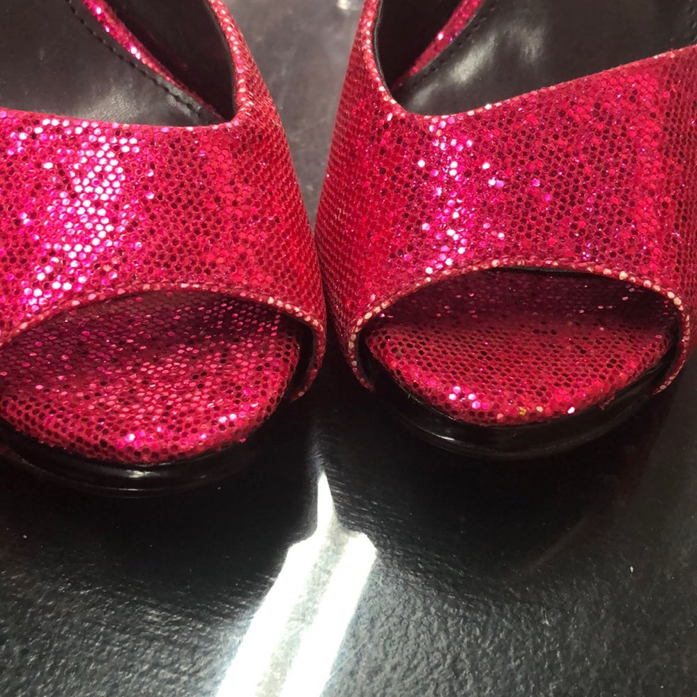 Size 6.5 Pink Sparkly heels